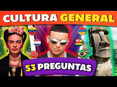 53 Preguntas de CULTURA GENERAL 🌎✅❌