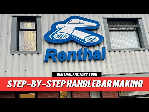 Ever Wondered How Motocross Handlebars Are Made? Renthal Factory Tour with Keefer