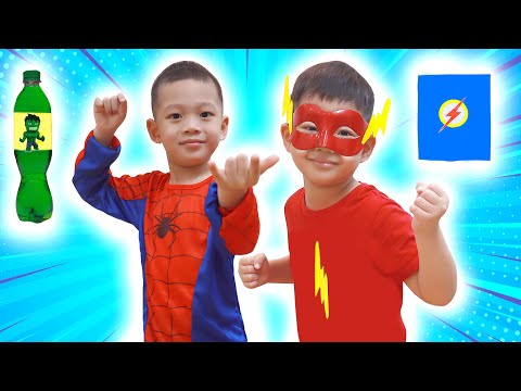 #BiBoBen - Đồ ăn thực phẩm giúp Bi và Bo trở thành một siêu anh hùng và giúp đỡ bạn bè