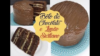 BOLO COM (MUITO) CHOCOLATE PARA PÁSCOA | Bem Vindos à Cozinha | Receita 102