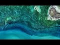 Caspian Sea Markings and Ice Effects