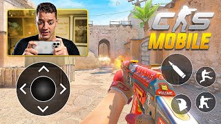 Joguei o CS 2 MOBILE pela 1ª vez e essa foi a experiência... (muito leve + jogabilidade insana)