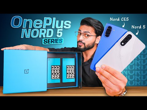 🚨 EXCLUSIVE 🚨 OnePlus Nord 5 & Nord CE5 Unboxing 🤩 | OnePlus Nord 5 Camera 📸