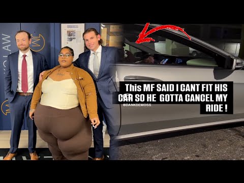 500 lb Female Detroit Rapper Dank Demoss Sues Lyft After Being Denied For Ride Due To Her Weight!?