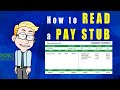 Understanding Pay Stubs and Income