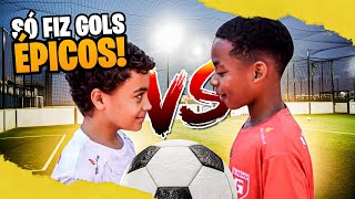 Desafio X1 contra o Mbappé de Cana Verde!⚽ Quem levou a melhor no RJ?