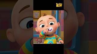 TooToo Boy Ate A Snack Shorts 2 | Nursery Rhymes & Learning Songs #youtubeshorts #animation #cartoon
