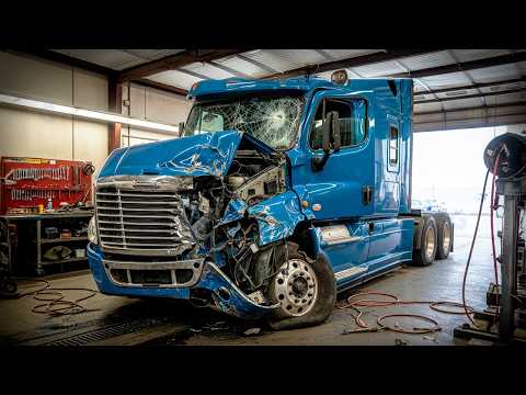 Man Rebuilds a WRECKED Truck From COPART Transformation | Start To Finish By  @salvageparadise ​