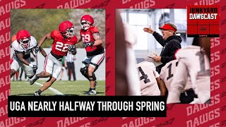 Junkyard Dawgcast: Reactions through the halfway point of Georgia spring practice 