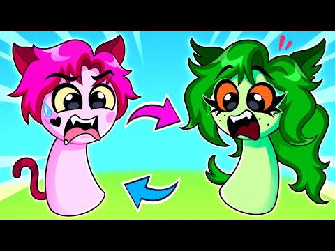 Teen-Z x SPRUNKI: Werewolf and Pinky Switch Genders?! 😱