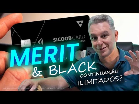 💳CARTÃO MASTERCARD BLACK MERIT E BLACK COMUM SICOOB! EM 2025 COMO FICARÁ OS DOIS CARTÕES DO SICOOB?