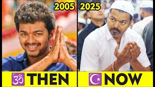Thalapathy Vijay Then vs Now | Vijay Accept Islam?