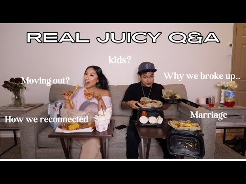 Seafood and WingStop Mukbang | juicy Q&A