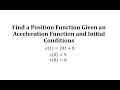 Particle Motion and Derivatives