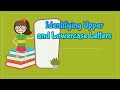 Identifying Upper and Lowercase Letters