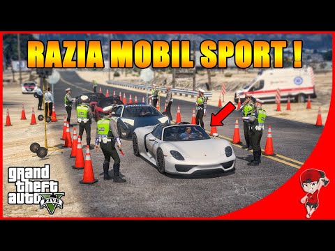 GTA V RASA INDONESIA (11) - SERU ! RAZIA SEMUA MOBIL SPORT DI DESA !!