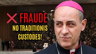 MENTIRAM PARA VOCÊ sobre o TRADITIONIS CUSTODES!