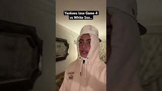 Yankees lose game 4 to White Sox… #yankees #shorts #viral #baseball