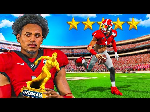 I Transferred To Georgia & Won The Heisman! College Football 26 Road To Glory (Sophmore Year)