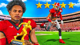 I Transferred To Georgia & Won The Heisman! College Football 26 Road To Glory (Sophmore Year)
