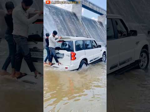 Scorpio❌ की हवा निकल गई Fortuner💪 ने कैसे निकाला😱 #shorts #shortsviral #offroading #trending