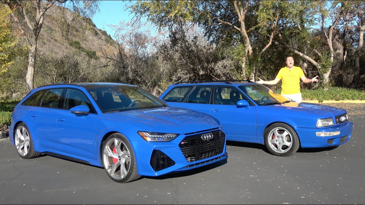 2021 Audi RS6 Avant vs 1994 Audi RS2 Avant: 25 Years of Fast Wagons