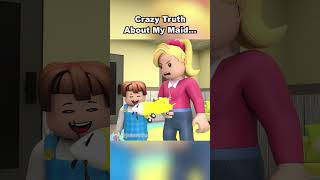 The Shocking Truth About My MAID Being My Mom | #roblox #animation