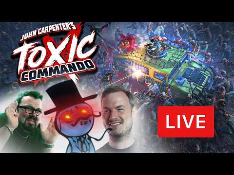 A Brit, A Scot And A Canadian Walk Into The Apocalypse... - Toxic Commando W/ Sips & Ravs #live #ad