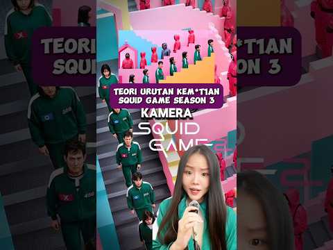 TEORI SQUID GAME SEASON 3 | Jessica Natania #squidgame2 #netflix #shorts