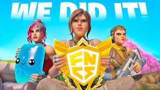 My PRO TRIO Won FNCS..