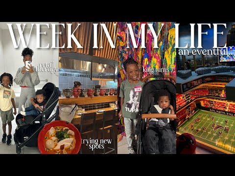 WEEK IN MY LIFE | birthday celebrations + a weekend in ATL + preparing for vacay + shopping & more!