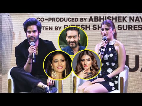 Rasha Thadani & Aaman Devgan Talk About Ajay Devgn, Kajol & Raveena Tandon Azaad Trailer