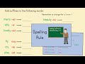 Suffix Rules and Applications