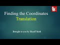 Effects of Translations on Coordinates