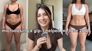 my honest glp-1 weight loss journey | -20lbs in 4 months