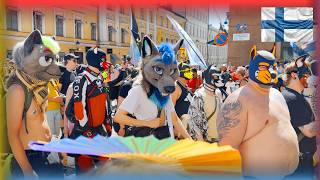 What Helsinki Looked Like During Pride 2026 Finland's Most Colorful Parade - 4K