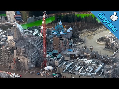 Disneyland Paris Adventure World Construction Update