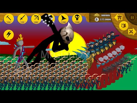 INFINITY SUMMON ARMY ZOMBIE KAI, KAI RIDER GIANT, FINAL BOSS | Stick War Legacy Mod | MrGiant777