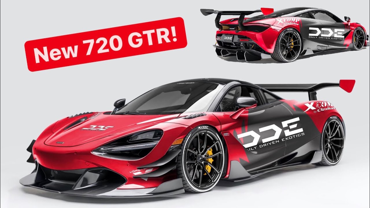Revealing the 720 GTR Twin Turbo Mclaren Hypercar project!