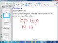 Distance and Coordinates in Geometry
