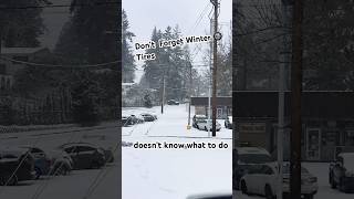 Don’t Forget Your Winter 🥶 Tires #slippery #icy #winter