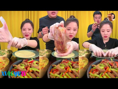 【Xiaoyu Mukbang】XIAOYU EATING SHOW。MUKBANG SATISFYING。Mukbang Chinese。N02。230222。3