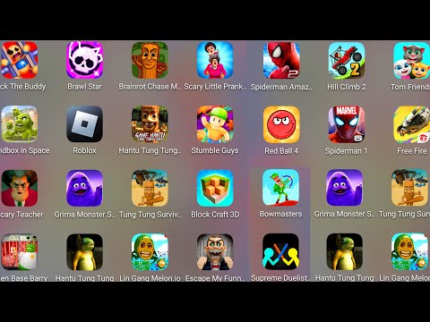 Grimace Monster Scary Survival,Lin Gang Melon.io,Alien Base Barry,Hantu Tung Tung,Sandbox In Space..