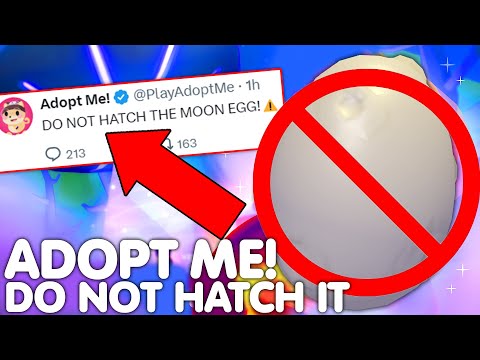 ⚠️*BEWARE* NEVER HATCH NEW MOON EGG BECAUSE OF THIS…😱🔥(MUST WATCH) ADOPT ME ROBLOX