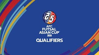 RE-LIVE | AFC Futsal Asian Cup™ Indonesia 2026 Qualifiers Draw