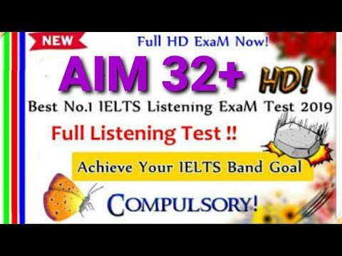 ielts listening practice test 2019