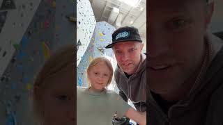 FIRST TIME ROCK CLIMBING IN A GYM