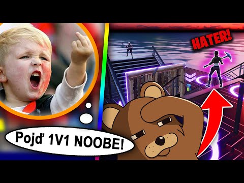 AGRESIVNÍ HATER mě vyzval na 1vs1!