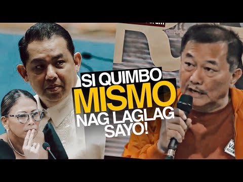 EBlDENSYA laban kay TAMBA kay QUIMBO nangGALlNG?! | TAMBA hihimas na ba sa REHAS?! #duterte #bbm