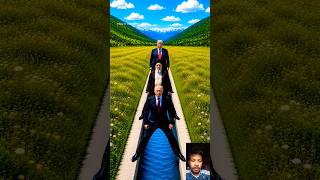Trump Falls Into a Drain 😂🕳️ | Hilarious AI Funny Parody #Shorts